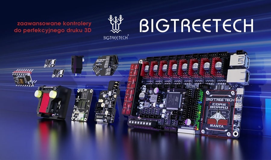 Bigtreetech - podzespoły do druku 3D Bigtreetech - podzespoły do druku 3D