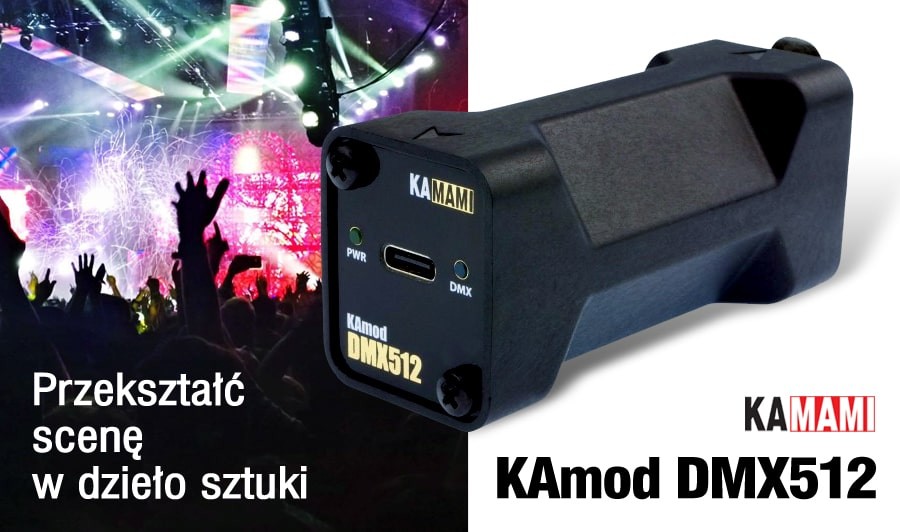 KAmod DMX512 - już dostępny KAmod DMX512 - już dostępny