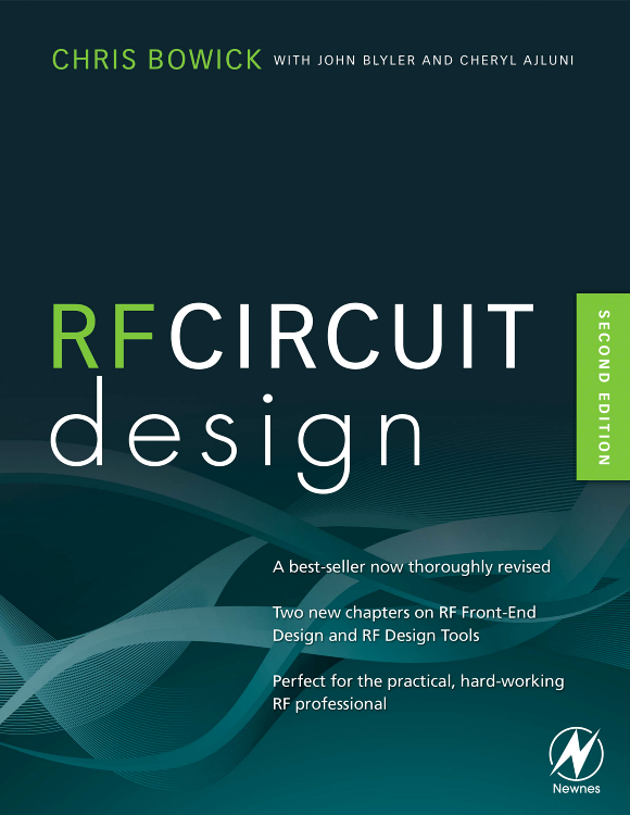 RF Circuit Design Foreign book 2293 руб. RF circuit design is now